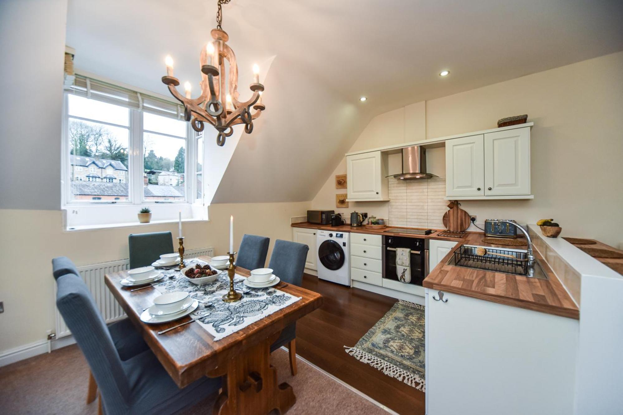 Top Floor Double En-Suite Br Apartment Central Matlock Matlock  Esterno foto